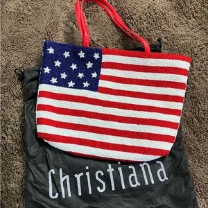 Vintage Christiana beaded purse